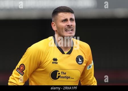 Pete Jameson von Hartlepool United während Dagenham & Redbridge vs Hartlepool United, Vanarama National League Football in der Chigwell Construction Sta Stockfoto