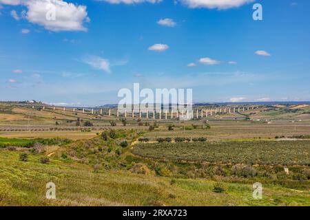 Natur in der Nähe von Castelvetrano in Westsizilien, Italien Stockfoto