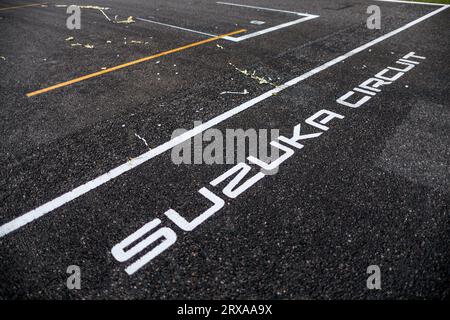 Suzuka, Japan. September 2023. Track Impression, F1 Grand Prix of Japan auf dem Suzuka International Racing Course am 24. September 2023 in Suzuka, Japan. (Foto: HOCH ZWEI) Credit: dpa/Alamy Live News Stockfoto