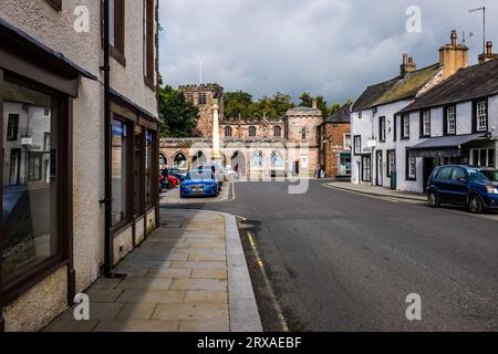 Appleby ist bekannt für seine Zigeunerpferdemesse, die jährlich Anfang Juni stattfindet. Stockfoto