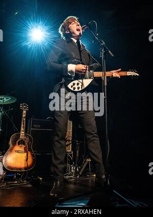 The Bootleg Beatles im Barrowland Ballroom, Glasgow, 21. September 2023 Stockfoto