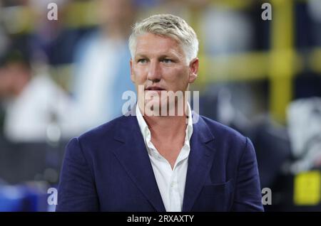 Dortmund, Deutschland. September 2023. firo: 12/2023 Fußball, Fußball, Männernationalmannschaft 2023/2024, Testspiel Deutschland - Frankreich 2:1 Bastian Schweinsteiger, Credit: dpa/Alamy Live News Stockfoto