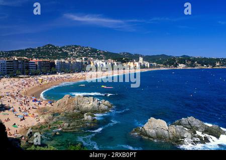 Lloret de Mar, Costa Brava, Katalonien, Spanien Stockfoto