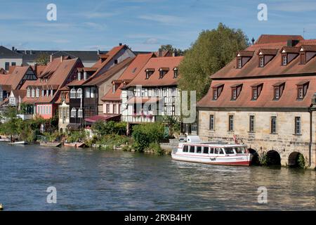 Bamberg, Deutschland: Kleines Venedig Stockfoto