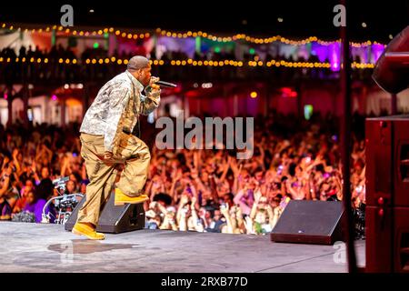 Las Vegas, NV, USA. September 2023. ***HAUSBERICHTERSTATTUNG*** Ferg am Tag 2 des Life Is Beautiful Festivals in Las vegas, NV, am 23. September 2023. Kredit: Gdp Photos/Media Punch/Alamy Live News Stockfoto