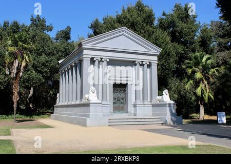 Stanford Mausoleum, Stanford University, Kalifornien Stockfoto