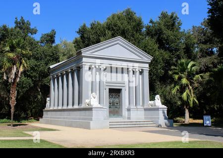 Stanford Mausoleum, Stanford University, Kalifornien Stockfoto