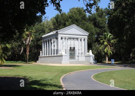 Stanford Mausoleum, Stanford University, Kalifornien Stockfoto