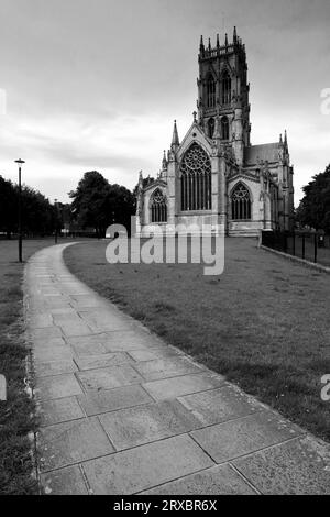 Die Minster Church of St George in Doncaster, South Yorkshire, England, Großbritannien Stockfoto