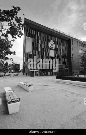 Das Doncaster Register Office, Sir Nigel Gresley Square, Waterdale, Doncaster, South Yorkshire, England, UK Stockfoto