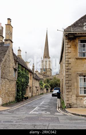 Church of St John the Baptist in Burford Oxfordshire England Stockfoto