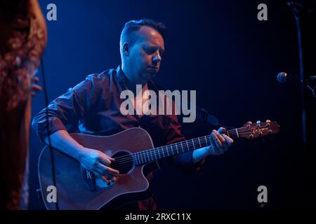 Sari Schorr tritt live im o2 ritz manchester uk auf, am 25. juli 2023. Stockfoto