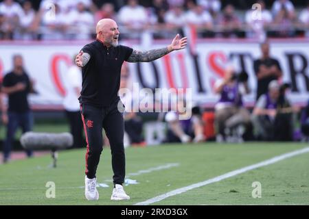 Sao Paulo, Brasilien. September 2023. SP - SAO PAULO - 09/24/2023 - BRASILIEN CUP 2023 FINALE, SAO PAULO Credit: AGIF/Alamy Live News Stockfoto