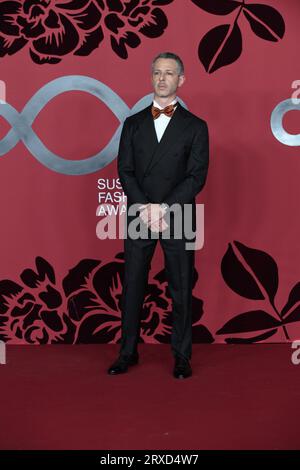 Mailand, Italien. September 2023. Mailand, Mailand Fashion Week, CNMI Sustainable Fashion Awards 2023. Jeremy Strong Credit: Independent Photo Agency/Alamy Live News Stockfoto