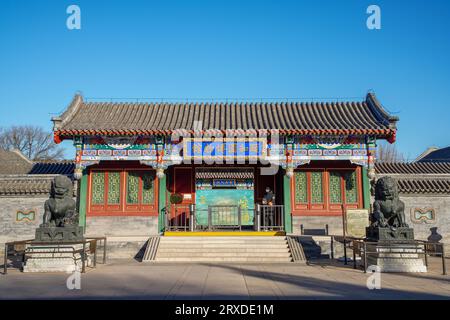 Peking China, 20. Januar 2023: Summer Palace Museum, Peking. Stockfoto