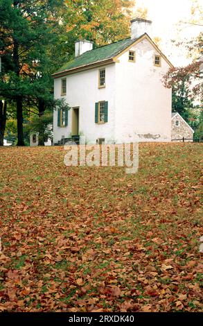 Hibbs House, Washington Crossing State Park, Pennsylvania Stockfoto