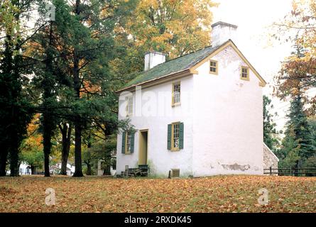 Hibbs House, Washington Crossing State Park, Pennsylvania Stockfoto