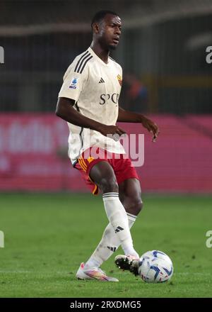 Turin, Italien. September 2023. Evan N’Dicka von AS Roma während des Spiels der Serie A im Stadio Grande Torino in Turin. Auf dem Bild sollte stehen: Jonathan Moscrop/Sportimage Credit: Sportimage Ltd/Alamy Live News Stockfoto