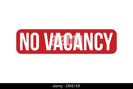 Keine Vakante Gummidichtung Vektor Stock Vektor