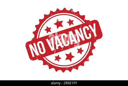 Kein Vektor für vakante Gummisammeldichtung Stock Vektor