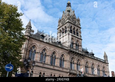 Stadtzentrum von Chester, Großbritannien Stockfoto