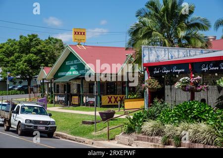 Millaa Millaa Hotel, Millaa Millaa, Atherton Tablelands, Queensland, Australien Stockfoto