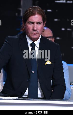Mailand, Italien. Mai 2022. Mailand, Fernsehsendung "La Domenica Sport" - Mauro Bergonzi Credit: Independent Photo Agency/Alamy Live News Stockfoto