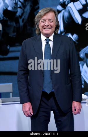 Mailand, Fernsehsendung „La Domenica Sport“ - Adriano Panatta Stockfoto