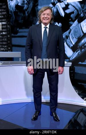 Mailand, Italien. Mai 2022. Mailand, Fernsehsendung "La Domenica Sport" - Adriano Panatta Credit: Independent Photo Agency/Alamy Live News Stockfoto