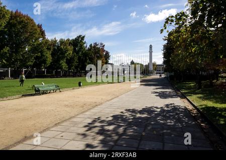 Forum des Campus der Universität Concepción, einer Stadt im Süden Chiles, die als eine der renommiertesten im Land gilt Stockfoto