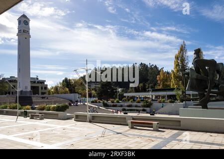 Forum des Campus der Universität Concepción, einer Stadt im Süden Chiles, die als eine der renommiertesten im Land gilt Stockfoto