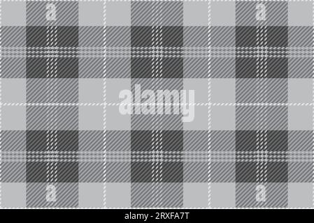 Horizontal Und Vertikal Wiederholbare Vector Seamless Tartan Plaid-Illustration. Stock Vektor