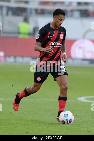 Frankfurt, Deutschland. September 2023. Tuta fotografiert beim Fußball Bundesliga Spiel Eintracht Frankfurt gegen den SC Freiburg am 24.9.2023 in Frankfurt. Quelle: dpa/Alamy Live News Stockfoto