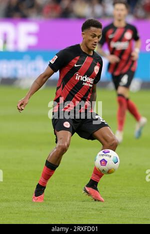 Frankfurt, Deutschland. September 2023. Tuta fotografiert beim Fußball Bundesliga Spiel Eintracht Frankfurt gegen den SC Freiburg am 24.9.2023 in Frankfurt. Quelle: dpa/Alamy Live News Stockfoto