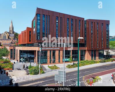 Großbritannien, Nottingham, Nottingham College Stockfoto