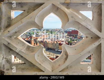 Breslauer durch architektonische Ornamente Stockfoto