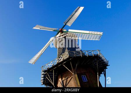 Windmühle Frisia, Norden, Niedersachsen, Deutschland Stockfoto