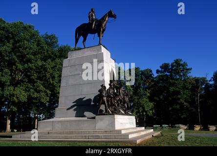 Virginia Memorial, Gettysburg National Military Park, Pennsylvania Stockfoto