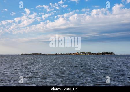 Naturschutzgebiet in der Nähe von Saline Della Laguna in der Nähe von Marsala, Sizilien, Italien Stockfoto