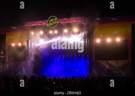 Las Vegas, NV, USA. September 2023. ***HAUSBERICHTERSTATTUNG*** Atmosphäre am Tag 3 des Lebens ist wunderschönes Festival in Las vegas, NV am 24. September 2023. Kredit: Gdp Photos/Media Punch/Alamy Live News Stockfoto