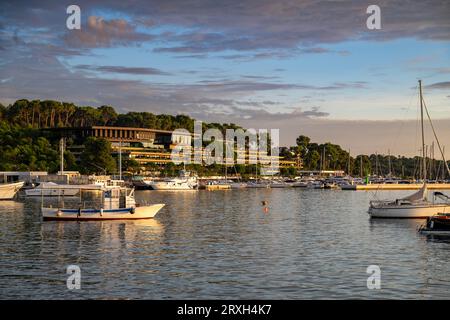 Rovinj Kroatien Stockfoto