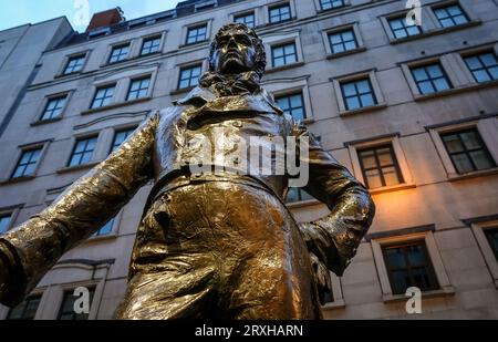 Beau Brummell Statue Stockfoto