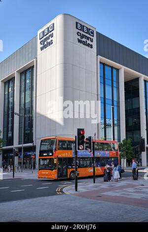 BBC Cardiff South Wales UK Stockfoto