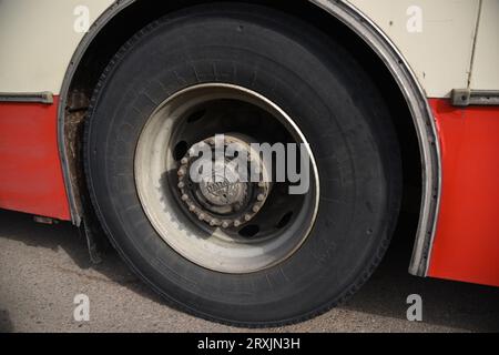 Skoda 14Tr Trolleybus Stockfoto