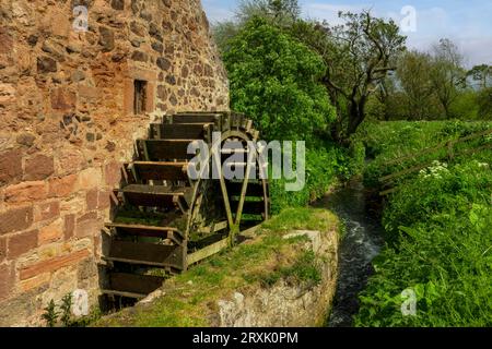 Preston Mill war in dem Film Outlander in East Linton, East Lothian, Schottland zu sehen Stockfoto