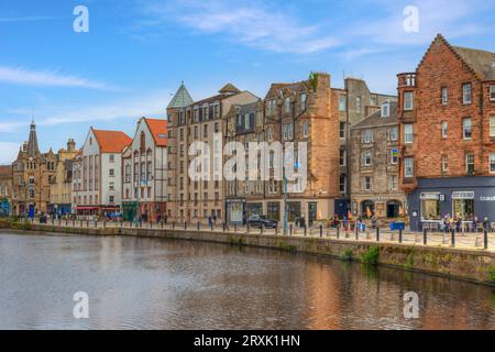 Leith in Edinburgh, Schottland Stockfoto