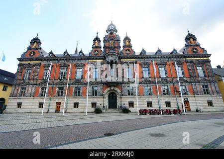 Das ehemalige Rathaus von Malmö bei Stortorget in der historischen Altstadt. Malmö, Schweden. Stockfoto