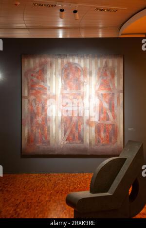Vicente Rojo: la destrucción del orden im Museo de Arte Moderno in Mexiko-Stadt, Mexiko Stockfoto