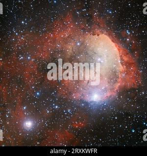 Nebula in outer space Stockfoto