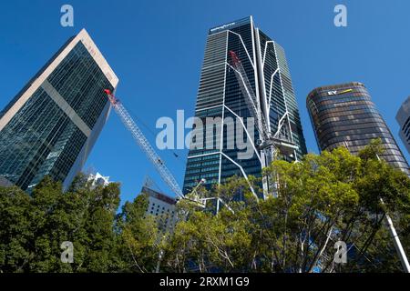 Büroblocks in der Nähe des Circular Kay, Sydney, New South Wales, Australien Stockfoto